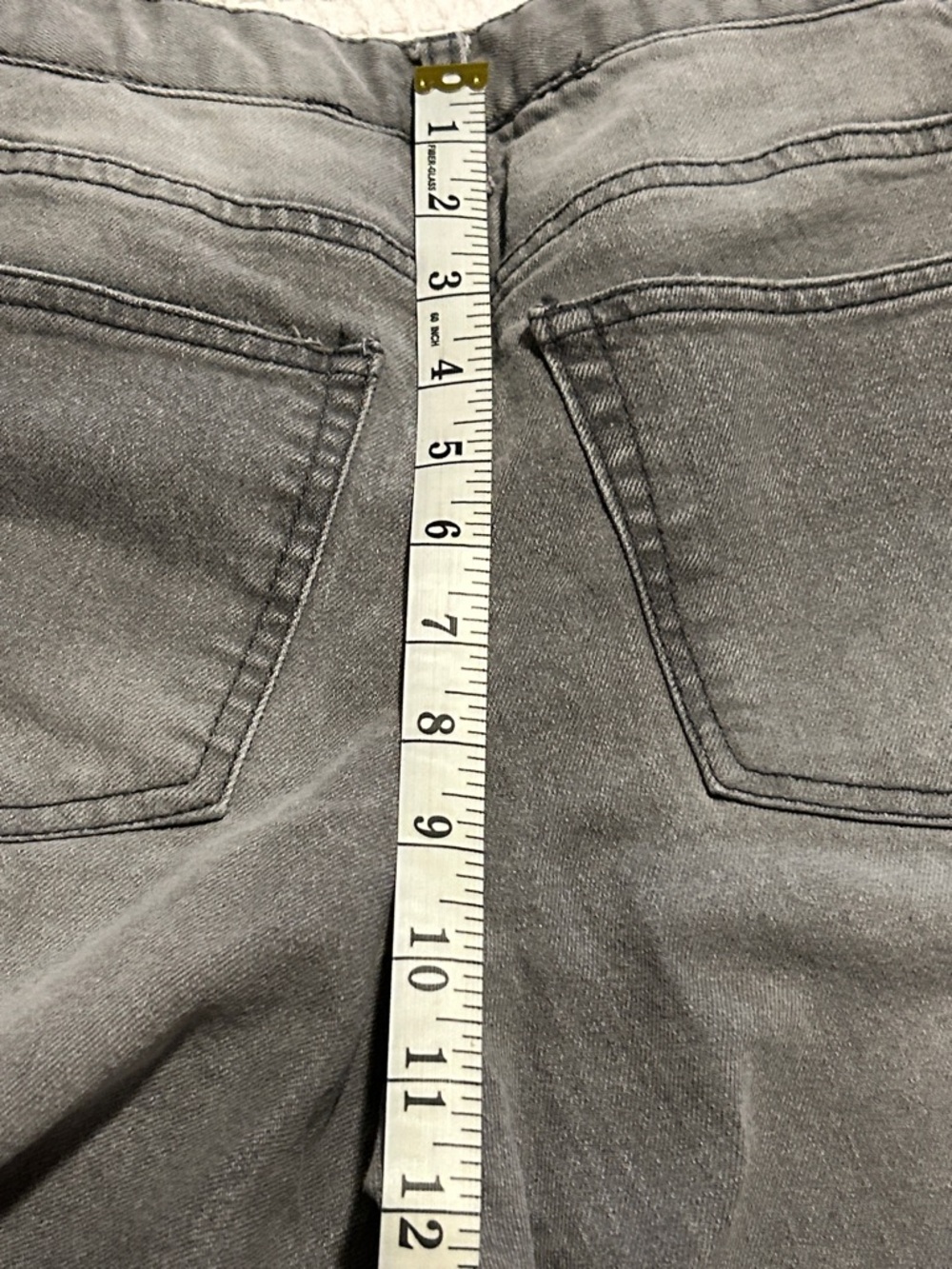 No Boundaries Women's Gray Wide Leg Jeans - Picture 5 of 10